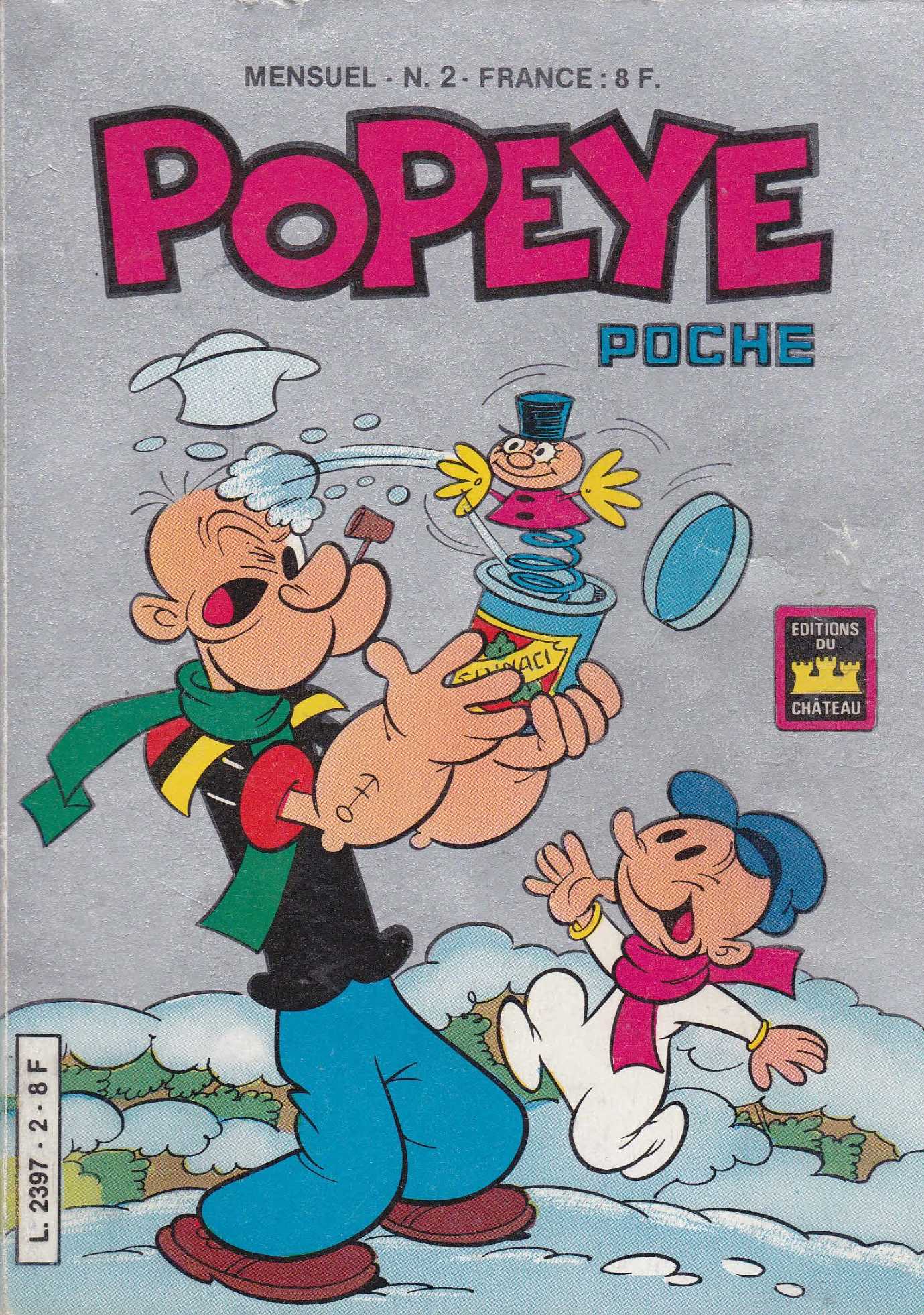 Une Couverture de la Série Popeye Poche